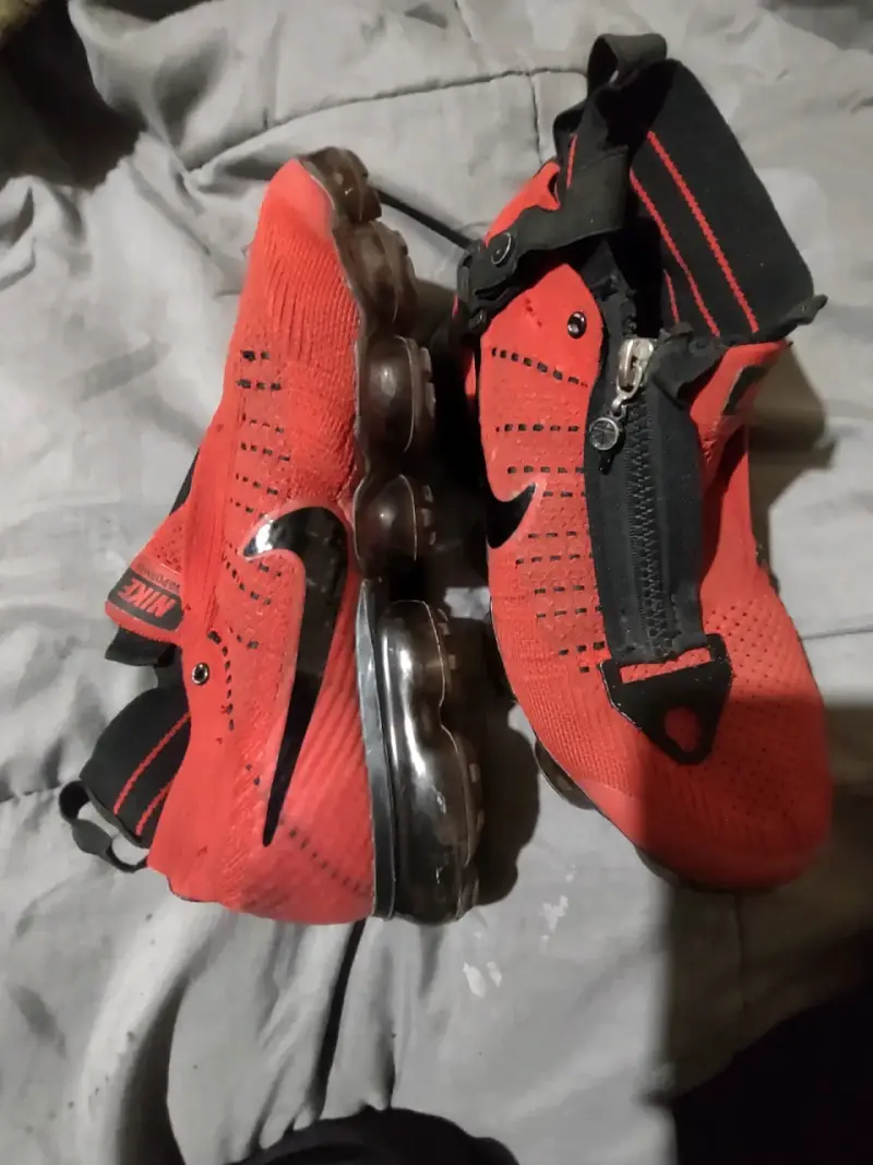 Zapatillas Nike rojas Vapormax - 4