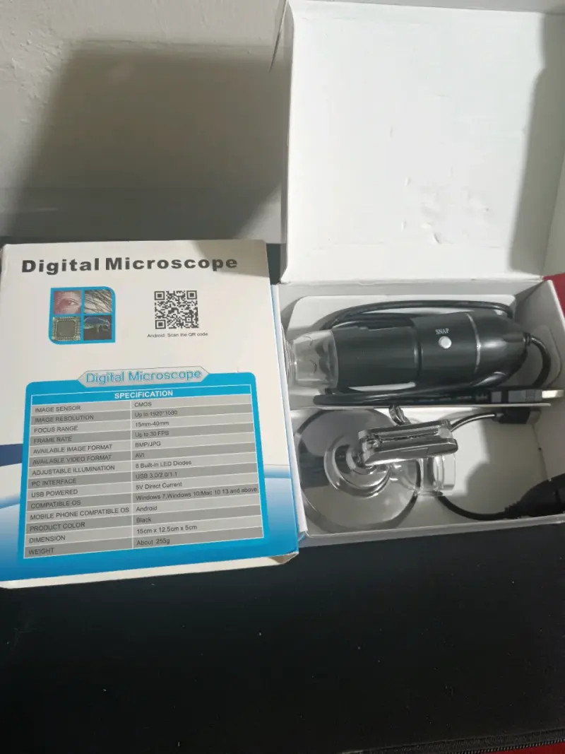 Microscopio digital USB - 4