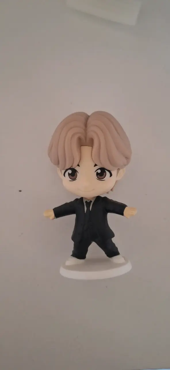 Figura coleccionable estilo chibi bts - 1