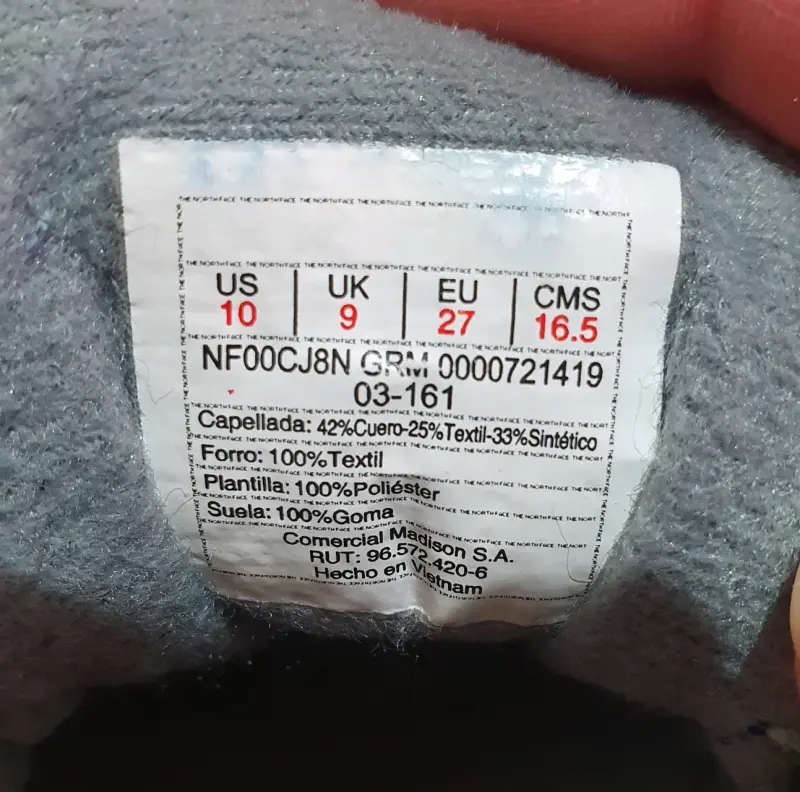 Zapatillas The North Face azules - 4