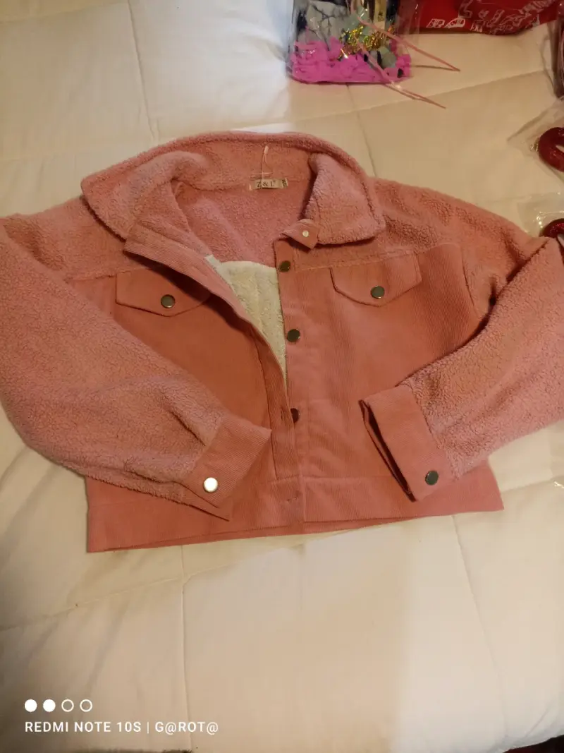 Sweater fucsia cuello alto - 2