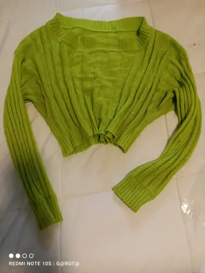 Sweater fucsia cuello alto - miniatura 6