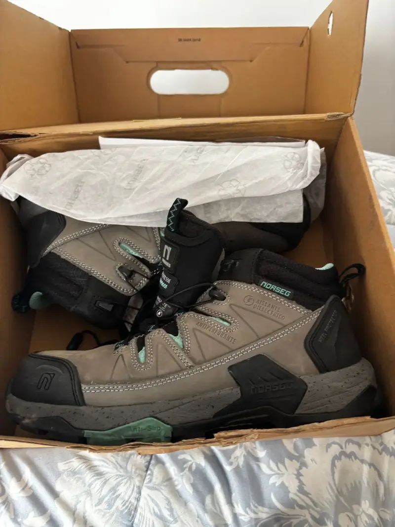 Botas de seguridad Norseg gris mujer - 2