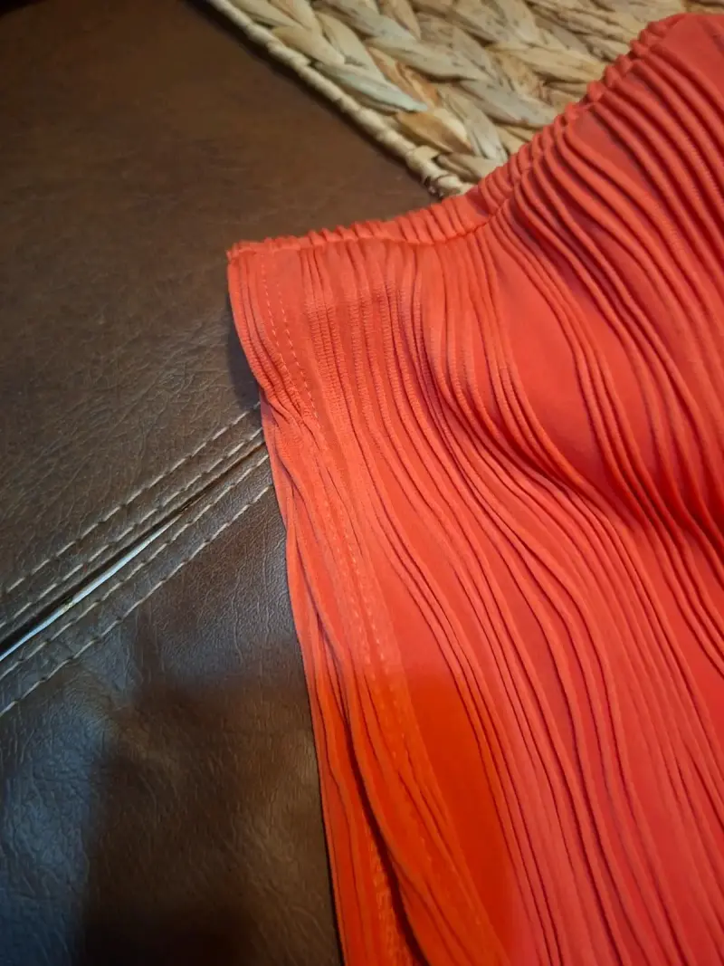 Vestido sin mangas rojo - 5