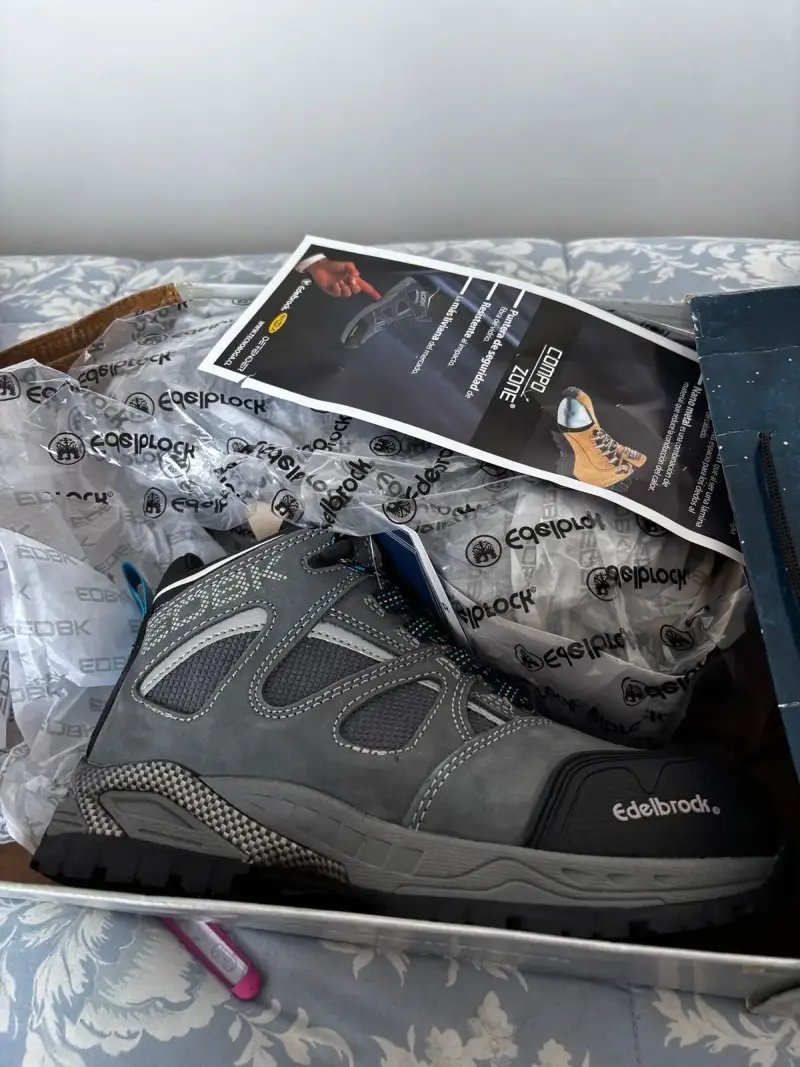 Botas de trekking grises Edelbrock talla 38 - 2