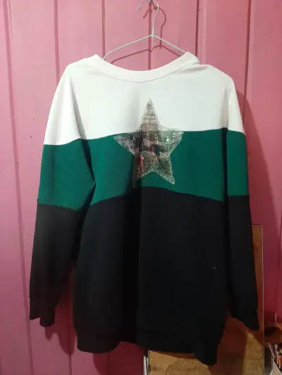 Chaqueta de lana negra - miniatura 5