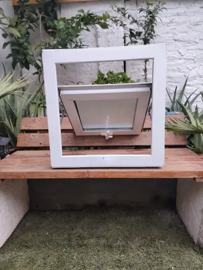 Ventana termo panel abatible blanca - miniatura 5