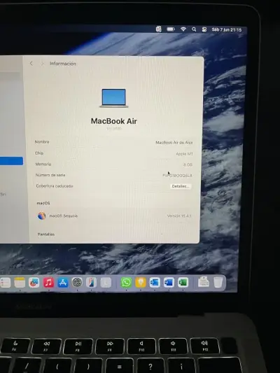 Notebook MacBook Air usado - miniatura 5