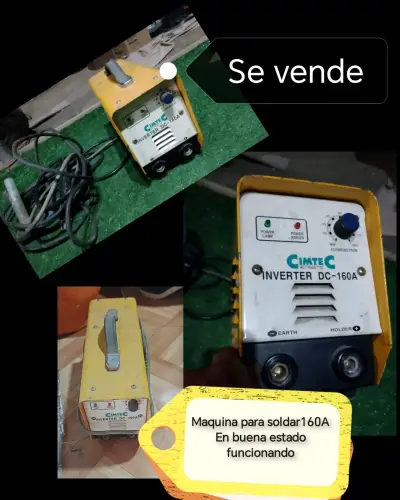 Máquina soldadora CIMTEC 160A - miniatura 1