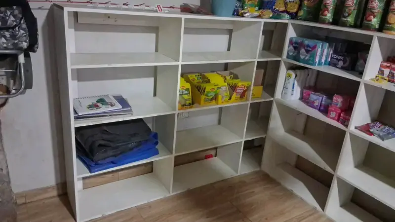 Mueble organizador blanco grande - 2