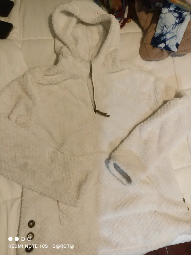 Chaqueta de felpa con capucha - 3