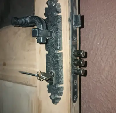 Puerta de madera pino oregón - miniatura 2