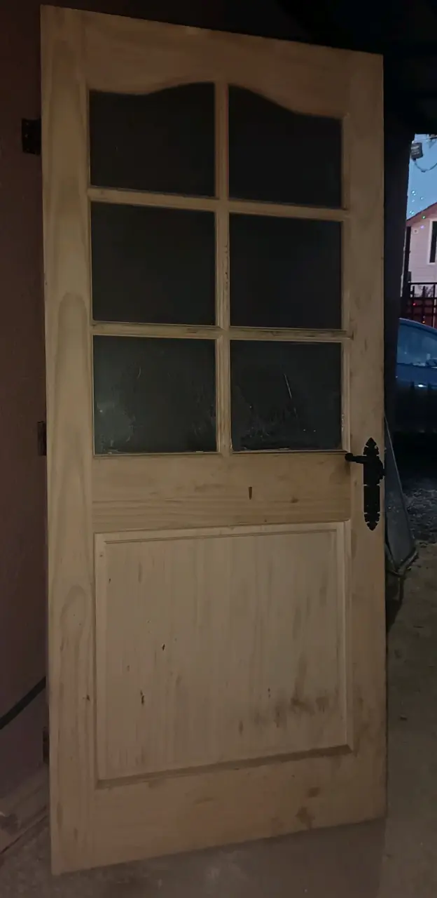 Puerta de madera pino oregón - 5