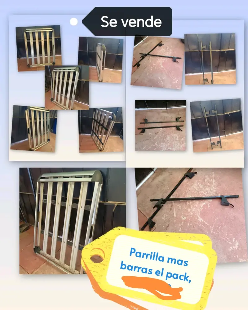 Parrilla más barras para auto - 1