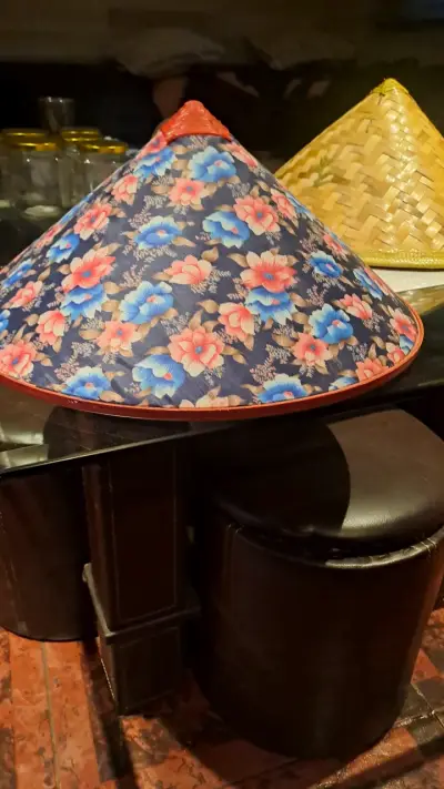 Sombrero campesino floral - miniatura 1