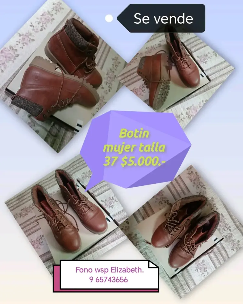 Botines de mujer marrones - 1