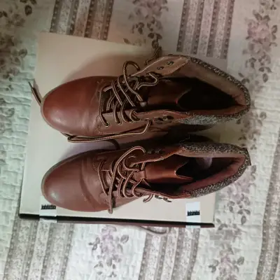 Botines de mujer marrones - miniatura 2