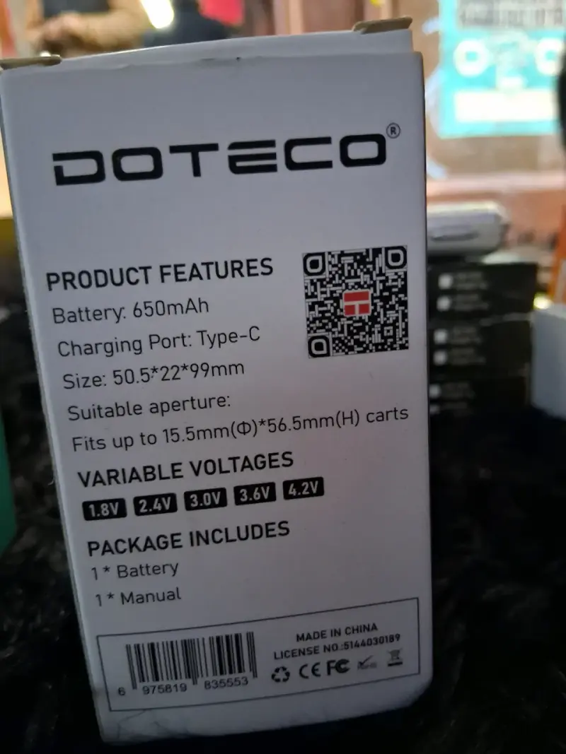 Batería OLED DOTECO DC650 - 3