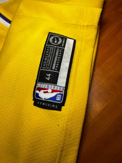 Jersey NBA Los Ángeles Lakers LeBron James 23 - miniatura 3