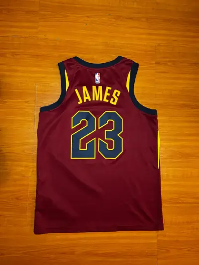 Jersey NBA cleveland cavaliers 23 LeBron James - miniatura 2