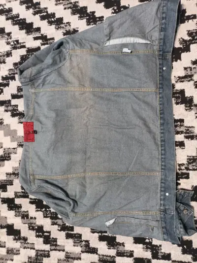 Chaqueta de mezclilla azul SOVIET talla L - miniatura 2
