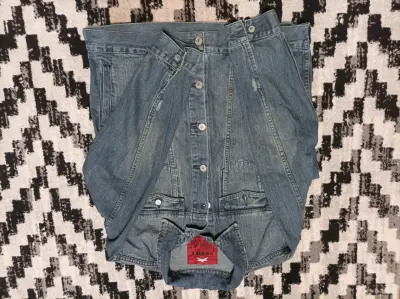 Chaqueta de mezclilla azul SOVIET talla L - miniatura 4