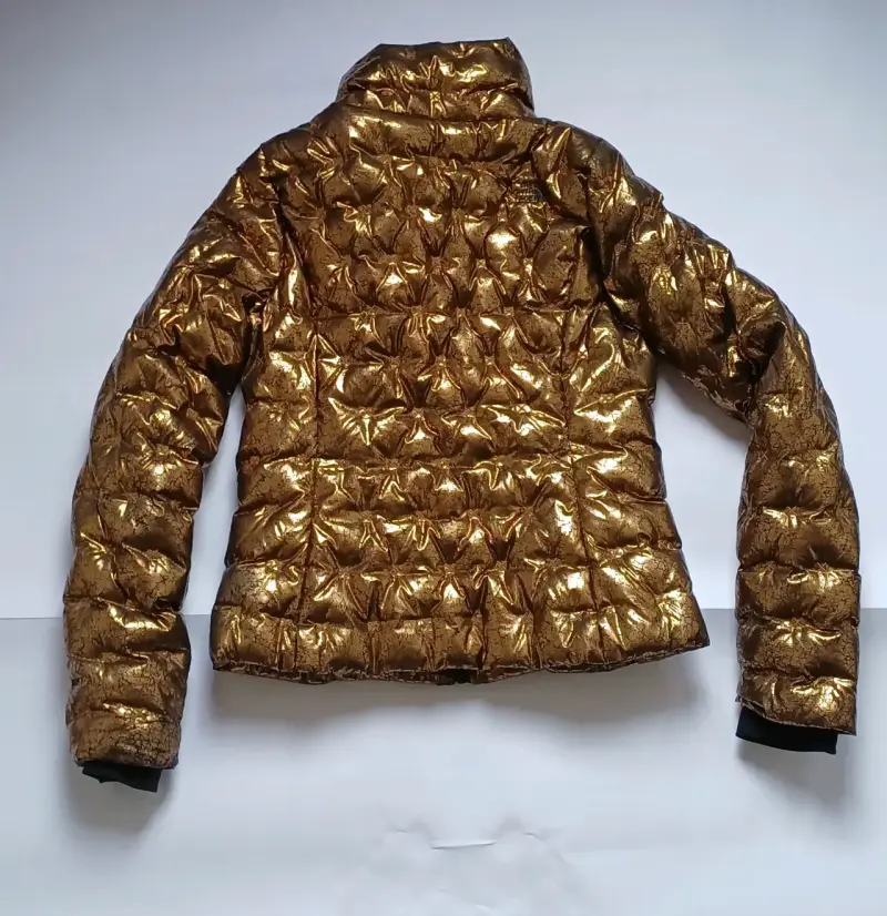 Chaqueta acolchada dorada - 4