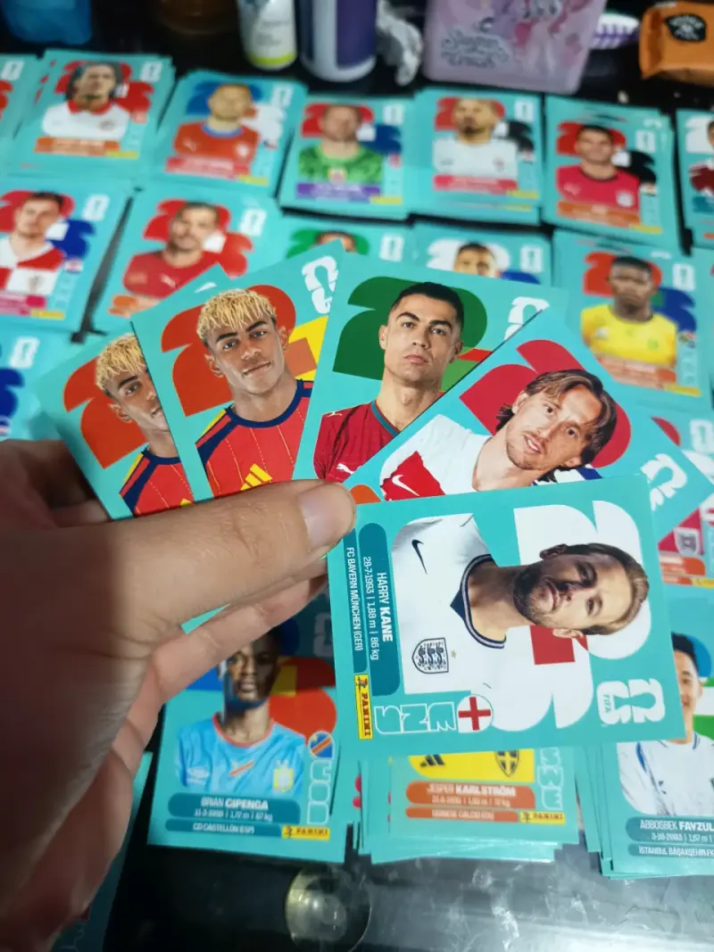 Colección de láminas de futbol