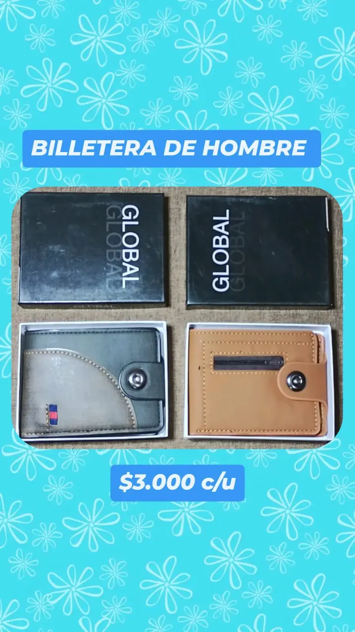 Billetera de hombre