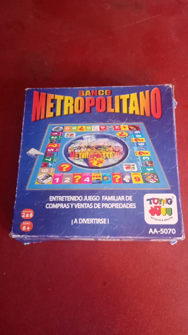 Juego de mesa Banco Metropolitano - 2