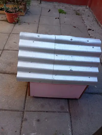 Casa de perro rosa - miniatura 3
