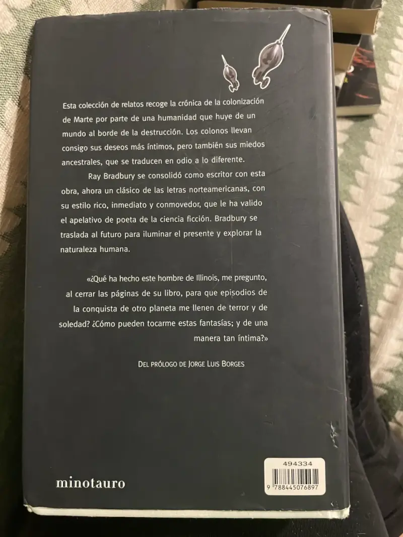 Crónicas Marcianas de Ray Bradbury tapa dura - 2