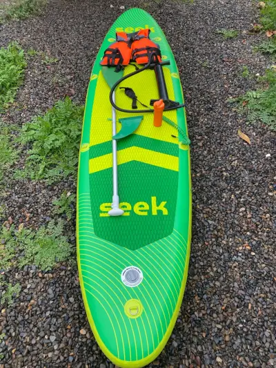 Tabla de paddle surf verde Seek - miniatura 1