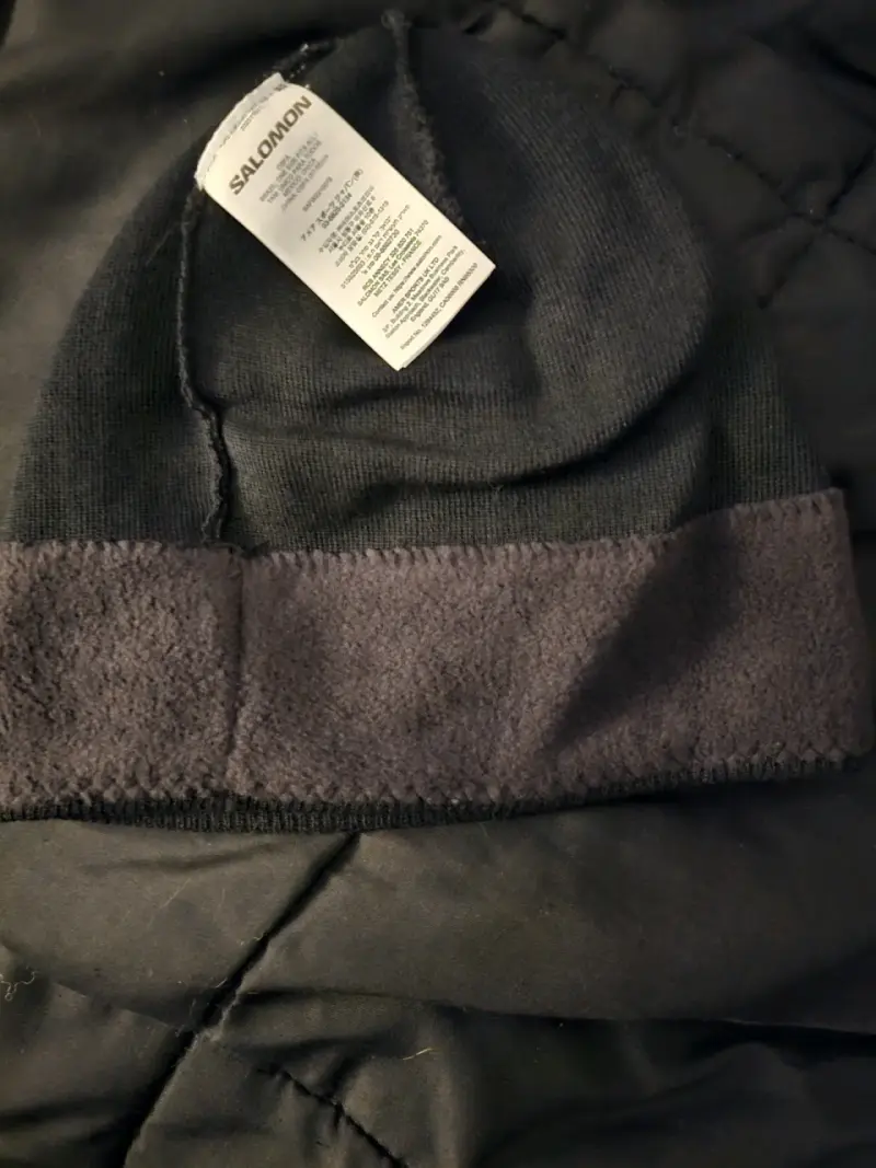 Gorro Salomon negro - 5