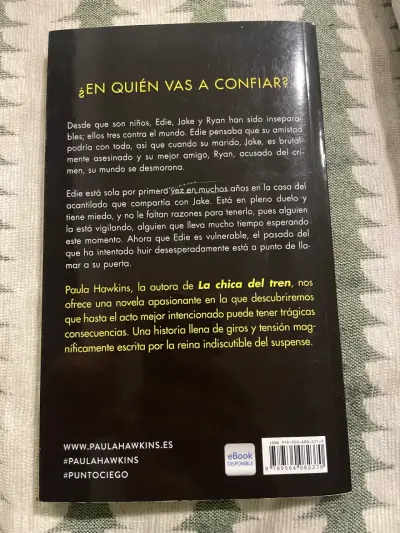 Libro 'Punto Ciego' de Paula Hawkins - miniatura 2
