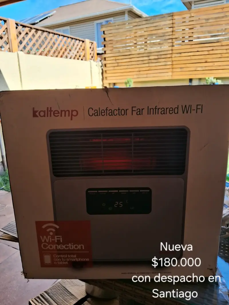 Calefactor infrarrojo WI-FI Kaltemp - 1