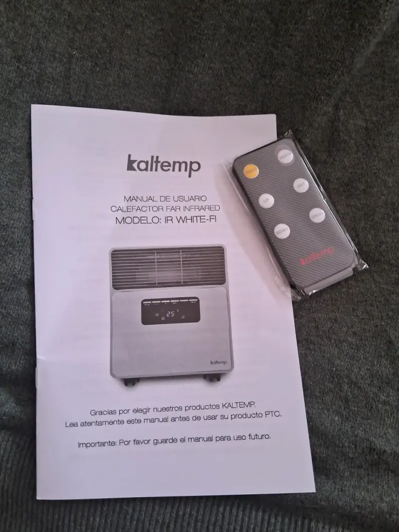 Calefactor infrarrojo WI-FI Kaltemp - 2