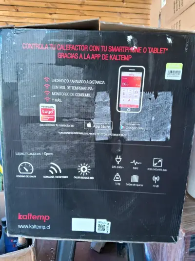 Calefactor infrarrojo WI-FI Kaltemp - miniatura 3