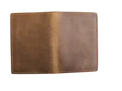 Cartera de cuero marrón - miniatura 2