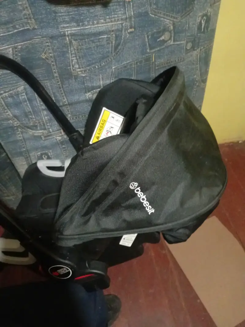 Coche para bebé negro - 5