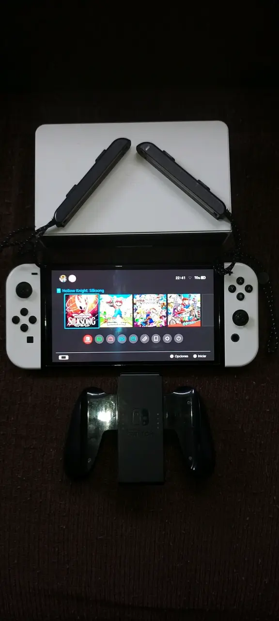 Consola Nintendo Switch blanca