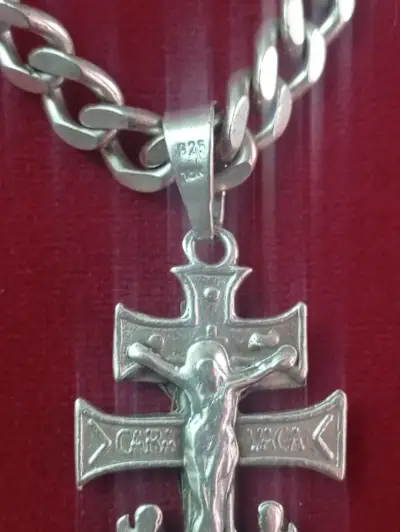 Cadena de plata pesada - miniatura 2