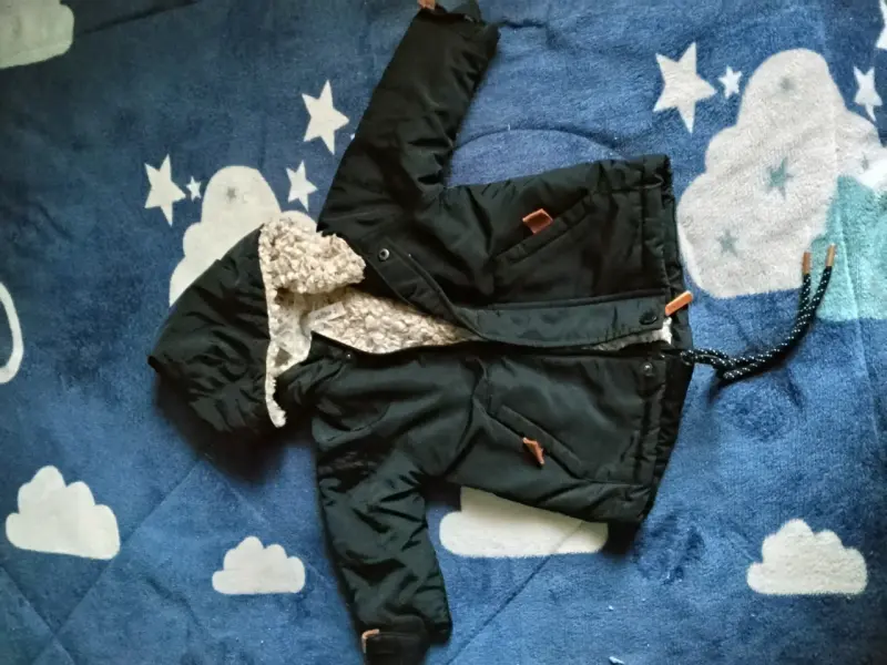 Parka de niño con capucha - 1