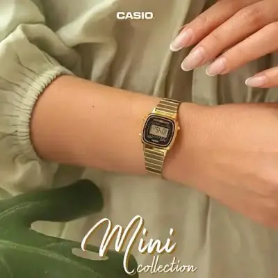 Reloj Casio Vintage Dorado - miniatura 2