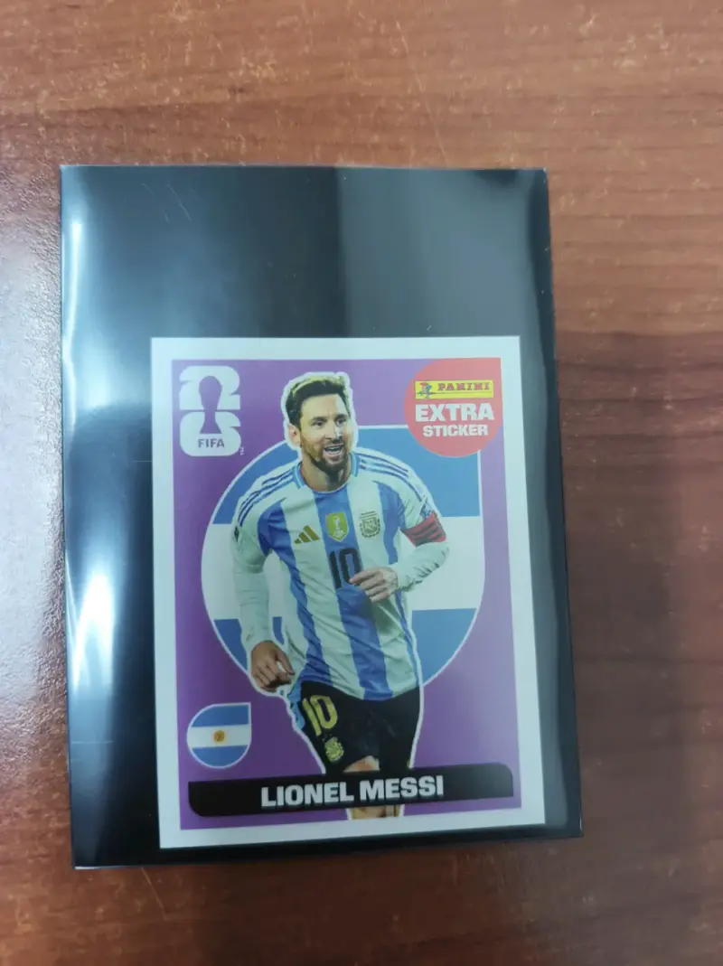 Lámina extra Panini Lionel Messi