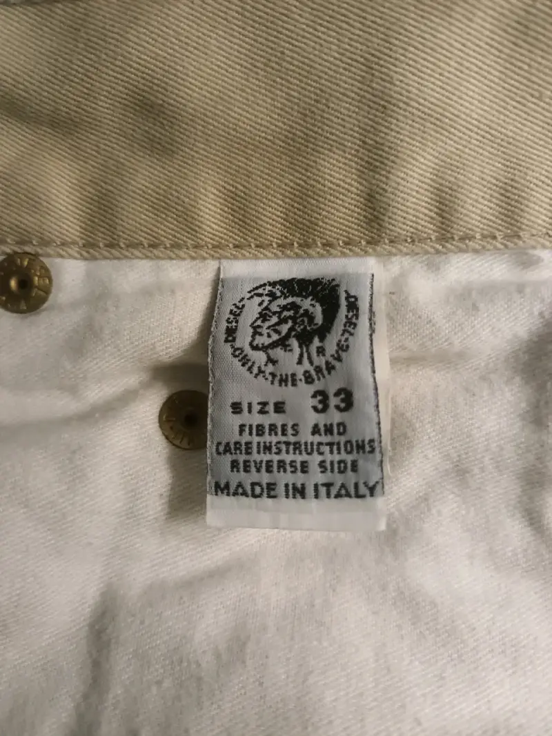 Jeans beige Diesel Industry - 6