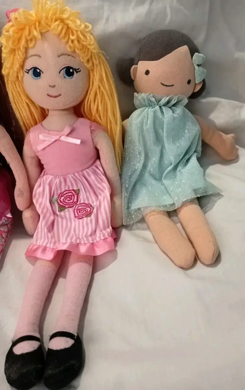 Set de muñecas de tela variadas - 3