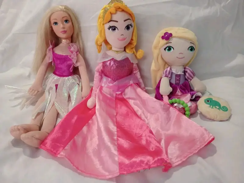 Muñecas de tela princesas - 1