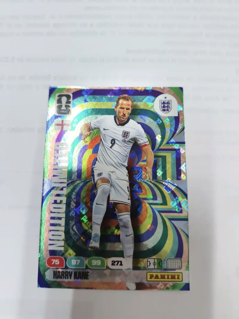 Lámina Panini edición limitada