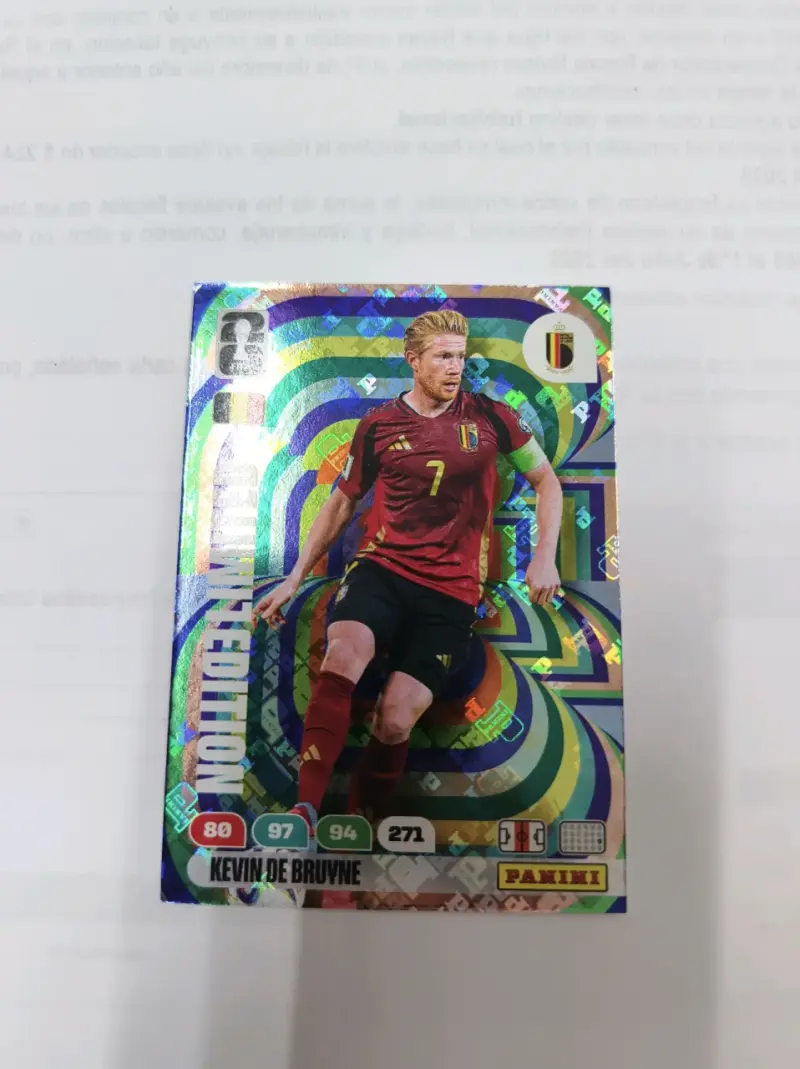 Lámina Panini edición limitada